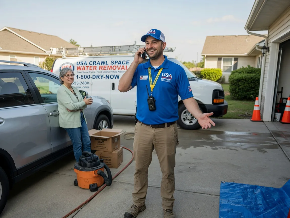 Crawl Space Water Removal New Madison, OH FAQs